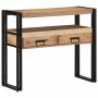Mesa Consola Marrón 90 x 33 x 75 cm Madera de Acacia Sólida en Mesas auxiliares | Comprar online en Foru.es