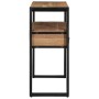 Mesa Consola Marrón 90 x 33 x 75 cm Madera de Acacia Sólida en Mesas auxiliares | Comprar online en Foru.es