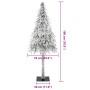 Árbol de Navidad artificial con soporte 76 x 76 x 180 cm en Decoración Festiva y Estacional | Comprar online en Foru.es