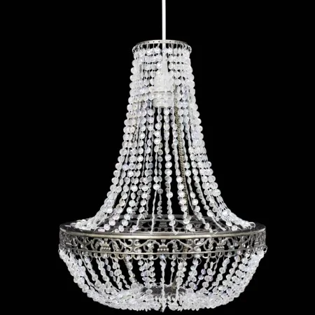 Lámpara de araña de cristal 36,5x46 cm de vidaXL, Lámparas de araña - Ref: Foro24-241121, Precio: 53,76 €, Descuento: %