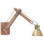 Lámpara de pared redonda estilo industrial latón E27 de vidaXL, Apliques de pared - Ref: Foro24-320576, Precio: 62,52 €, Desc...
