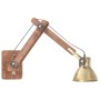 Lámpara de pared redonda estilo industrial latón E27 de vidaXL, Apliques de pared - Ref: Foro24-320576, Precio: 63,73 €, Desc...