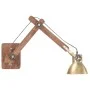 Lámpara de pared redonda estilo industrial latón E27 de vidaXL, Apliques de pared - Ref: Foro24-320576, Precio: 62,52 €, Desc...