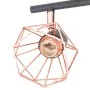 Ceiling lamp with 4 E14 black and copper bulbs by vidaXL, ceiling lights - Ref: Foro24-244391, Price: 46,88 €, Discount: %