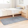 Alfombra de pelo largo NAVARRA gris claro 80x150 cm poliéster en Alfombras | Comprar online en Foru.es