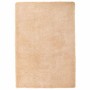 Alfombra peluda de pelo largo NAVARRA beige 120x170cm Poliéster en Alfombras | Comprar online en Foru.es