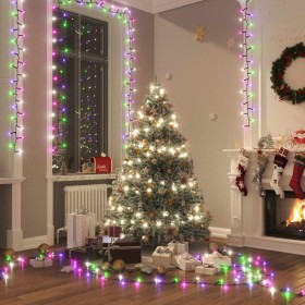 Tira de luces compacta con 3000 LED PVC pastel multicolor 65 m de vidaXL, Luces de Navidad - Ref: Foro24-343273, Precio: 99,9...