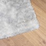 Alfombra peluda de pelo largo NAVARRA gris plateado 120x170 cm en Alfombras | Comprar online en Foru.es