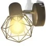 Apliques bombilla filamento LED estilo industrial 2 uds negro de vidaXL, Apliques de pared - Ref: Foro24-242265, Precio: 26,0...