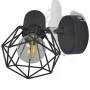 Apliques bombilla filamento LED estilo industrial 2 uds negro de vidaXL, Apliques de pared - Ref: Foro24-242265, Precio: 26,0...
