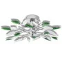 Ceiling lamp with white and purple leaf glass arms by vidaXL, ceiling lights - Ref: Foro24-240982, Price: 47,66 €, Discount: %