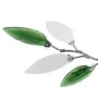 Ceiling lamp with white and purple leaf glass arms by vidaXL, ceiling lights - Ref: Foro24-240982, Price: 47,66 €, Discount: %