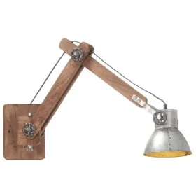 Round silver industrial style wall lamp E27 by vidaXL, Wall sconces - Ref: Foro24-320575, Price: 64,01 €, Discount: %