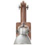 Lámpara de pared redonda estilo industrial plateada E27 de vidaXL, Apliques de pared - Ref: Foro24-320575, Precio: 56,88 €, D...