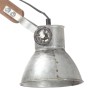 Lámpara de pared redonda estilo industrial plateada E27 de vidaXL, Apliques de pared - Ref: Foro24-320575, Precio: 56,88 €, D...