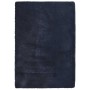 Alfombra de pelo largo NAVARRA azul marino 160x230 cm poliéster en Alfombras | Comprar online en Foru.es
