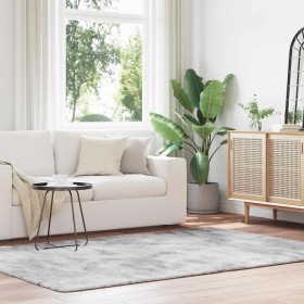 Alfombra de pelo largo NAVARRA gris plateado 160x230 cm en Alfombras | Comprar online en Foru.es