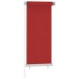 Persiana enrollable de jardín HDPE rojo 60x140 cm de vidaXL, Persianas y estores - Ref: Foro24-312887, Precio: 27,04 €, Descu...
