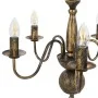 Lámpara de araña negro antiguo 5 bombillas x E14 de vidaXL, Lámparas de araña - Ref: Foro24-281615, Precio: 81,40 €, Descuent...