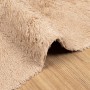 Alfombra peluda de pelo largo NAVARRA beige 240x340cm poliéster en Alfombras | Comprar online en Foru.es