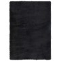 Alfombra peluda de pelo largo NAVARRA negra 240x340cm poliéster en Alfombras | Comprar online en Foru.es