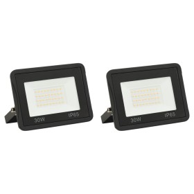 Focos LED 30 W 2 unidades blanco cálido de vidaXL, Focos y reflectores - Ref: Foro24-149610, Precio: 27,03 €, Descuento: %