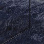 Alfombra de pelo largo NAVARRA azul marino 240x340 cm poliéster en Alfombras | Comprar online en Foru.es