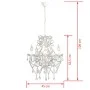 Lámpara de araña con 2800 cristales E14 de vidaXL, Lámparas de araña - Ref: Foro24-60336, Precio: 103,66 €, Descuento: %