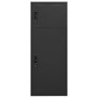 Armario para sillas de montar acero gris antracita 53x53x140 cm de vidaXL, Soportes para sillas de montar - Ref: Foro24-33960...