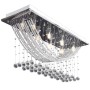 Lámpara de techo con lágrimas de cristal 8 x G9 29 cm de vidaXL, Apliques de techo - Ref: Foro24-241391, Precio: 152,99 €, De...