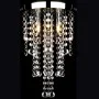 Lámpara blanca colgante de metal con adornos de cristal de vidaXL, Lámparas de araña - Ref: Foro24-241382, Precio: 35,49 €, D...