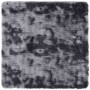 Alfombra de pelo largo NAVARRA gris oscuro 120x120 cm poliéster en Alfombras | Comprar online en Foru.es