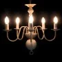 Antique white chandelier 5 x E14 bulbs by vidaXL, chandeliers - Ref: Foro24-281614, Price: 77,77 €, Discount: %