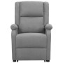 Sillón elevable tela gris claro de vidaXL, Sillones - Ref: Foro24-329699, Precio: 352,32 €, Descuento: %