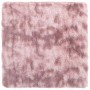 Alfombra de pelo largo NAVARRA rosa polvoriento 160x160 cm en Alfombras | Comprar online en Foru.es