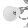 Lámpara de techo con pantallas de cristal para 3 bombillas E14 de vidaXL, Apliques de techo - Ref: Foro24-240983, Precio: 33,...