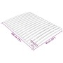 Somier de láminas con 17 listones 90x200 cm de vidaXL, Camas y somieres - Ref: Foro24-340072, Precio: 36,29 €, Descuento: %