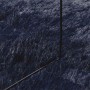 Alfombra de pelo largo NAVARRA azul marino 200x200 cm poliéster en Alfombras | Comprar online en Foru.es