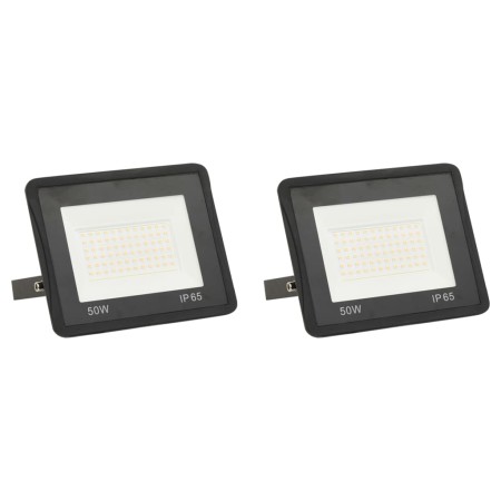 Focos LED 50 W 2 unidades blanco cálido de vidaXL, Focos y reflectores - Ref: Foro24-149612, Precio: 36,18 €, Descuento: %