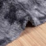 Alfombra de pelo largo NAVARRA gris oscuro 240x240 cm poliéster en Alfombras | Comprar online en Foru.es