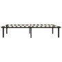 Estructura de cama de metal negro 90x200 cm de vidaXL, Camas y somieres - Ref: Foro24-284678, Precio: 93,16 €, Descuento: %