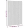 Mosquitera magnética para ventanas blanco 80x120 cm de vidaXL, Mosquiteras para ventanas - Ref: Foro24-153849, Precio: 23,63 ...