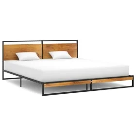 Metal bed frame 180x200 cm by vidaXL, Beds and slatted bases - Ref: Foro24-324867, Price: 149,05 €, Discount: %