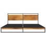 Estructura de cama de metal 180x200 cm de vidaXL, Camas y somieres - Ref: Foro24-324867, Precio: 151,38 €, Descuento: %