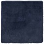 Alfombra de pelo largo NAVARRA azul marino 240x240 cm poliéster en Alfombras | Comprar online en Foru.es