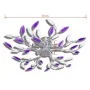 Lámpara de techo brazos de cristal forma hoja 5 bombillas E14 by vidaXL, ceiling lights - Ref: Foro24-241477, Price: 47,37 €,...