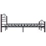 Estructura de cama de metal negra 180x200 cm de vidaXL, Camas y somieres - Ref: Foro24-285295, Precio: 176,16 €, Descuento: %