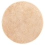 Alfombra peluda de pelo largo NAVARRA beige 160x160cm poliéster en Alfombras | Comprar online en Foru.es