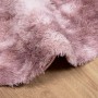 Alfombra de pelo largo NAVARRA rosa polvoriento 160x160 cm en Alfombras | Comprar online en Foru.es