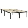Estructura de cama de metal negra 120x200 cm de vidaXL, Camas y somieres - Ref: Foro24-284680, Precio: 146,41 €, Descuento: %